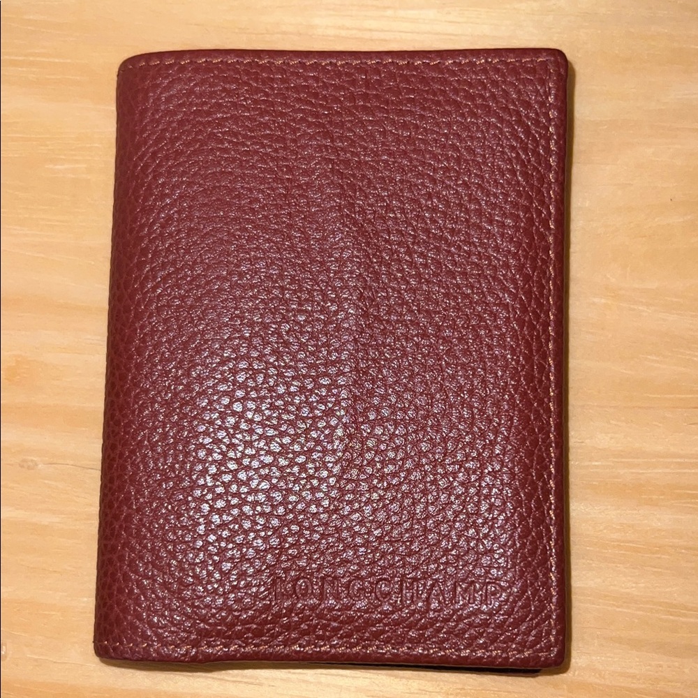 Longchamp Brown Leather Wallet